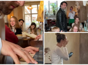 MOMAK JE SEO I ZASVIRAO KLAVIR U LOKALNOM RESTORANU: A, onda se začuo anđeoski glas i svi su zanemeli! (VIDEO)
