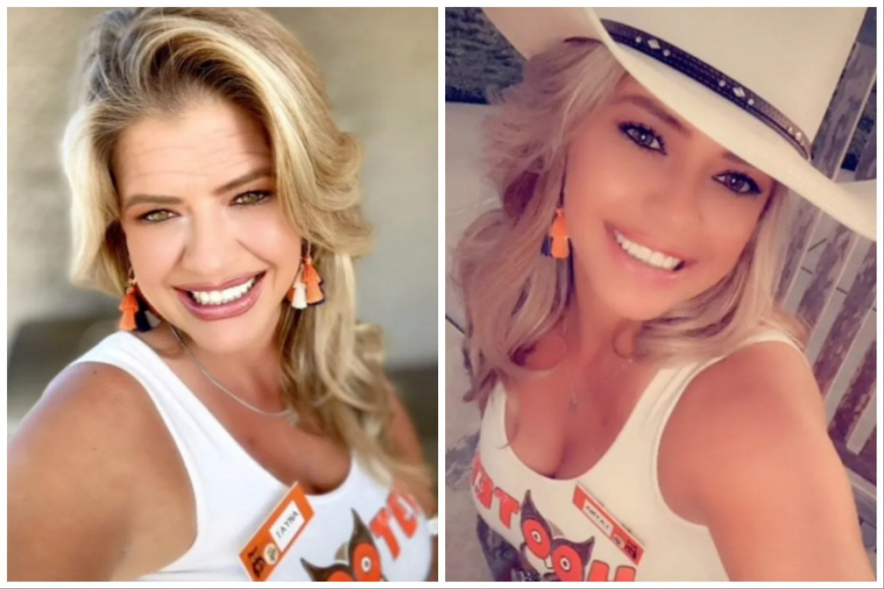 PROBALA JE SVOJU RADNU UNIFORMU STARU 23 GODINE: Muškarci su ostali bez daha kada su ugledali ovu zavodljivu plavušu u minijaturnom kompletu(FOTO+VIDEO)