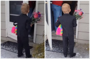 DEČAK JE STAJAO U ELEGANTNOM ODELU NA KUĆNOM PRAGU: O njegovom gestu bruje društvene mreže, ljudi u neverici pominju njegove roditelje! (FOTO+VIDEO)