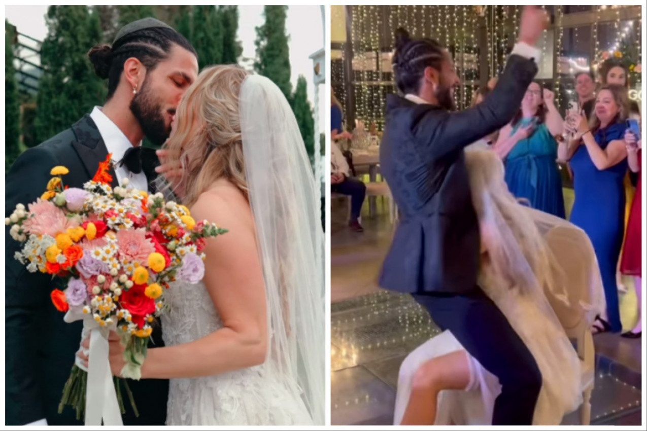 MLADOŽENJA JE PRED SVIM GOSTIMA ZAGNJURIO POD SUPRUGINU SUKNJU: Ono što je mladin otac uradio izazvalo je pravu pometnju (VIDEO)