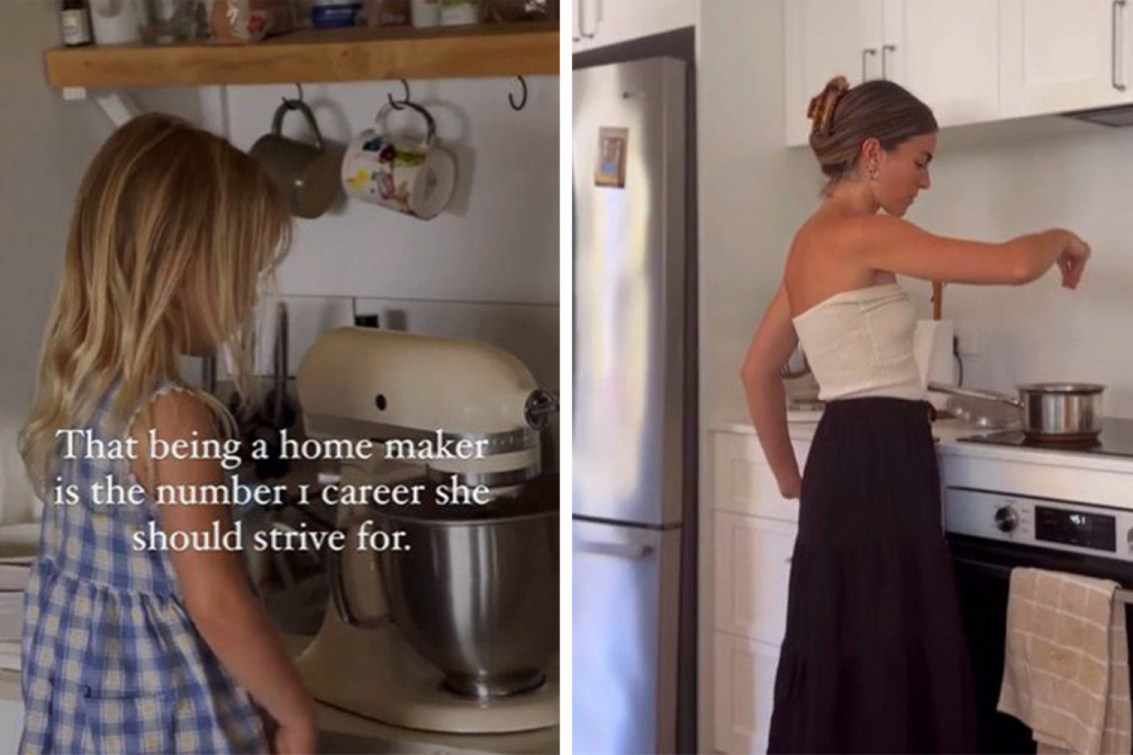 "UČIM ĆERKU DA SLUŽI MUŽU, A NE DA BRINE O VASPITANJU": Stavovi ove majke podigli su buru na internetu! (VIDEO)