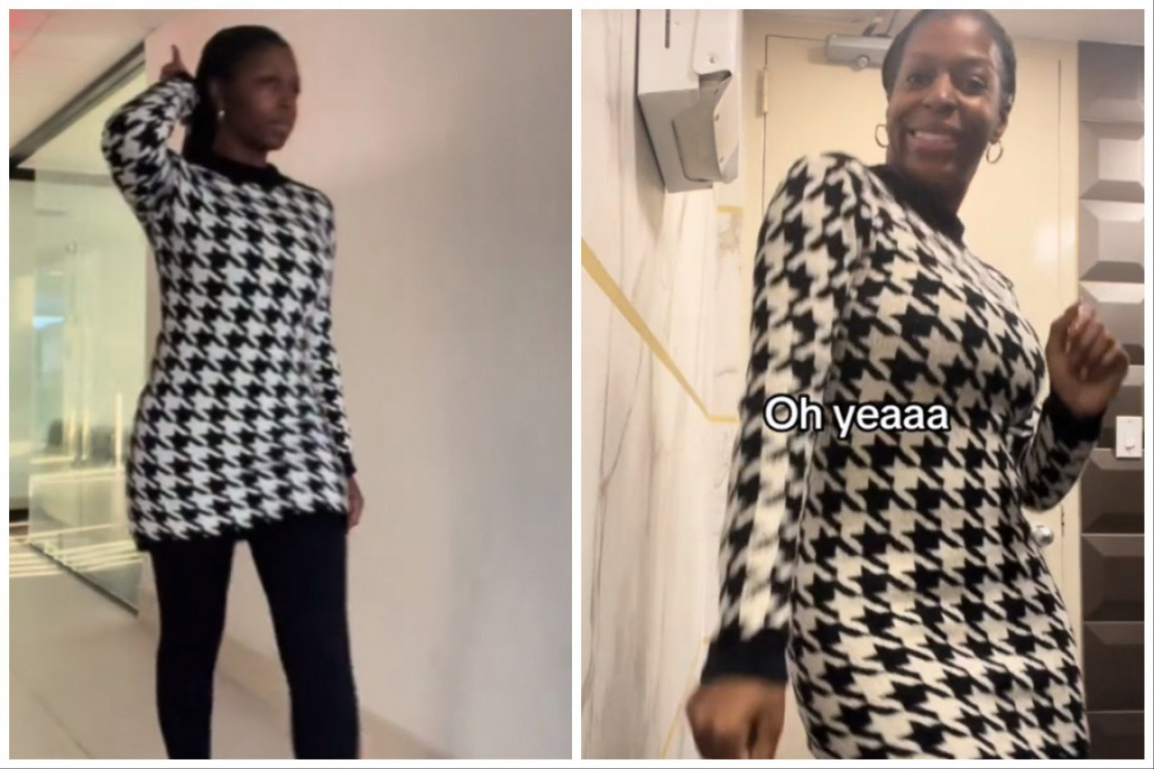 RAJSFERŠLUS NA HALJINI JE SAMO PUKAO: A, onda se dosetila kako da reši problem i oduševila ljude na društvenim mrežama! (VIDEO)