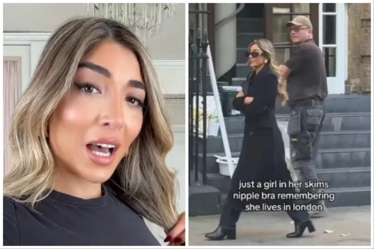 PROŠETALA JE GRADOM U KAPUTU, A SVI MUŠKARCI SU GLEDALI U NJU: Ono što se ispod njega naziralo potpuno ih je izbezumilo(FOTO+VIDEO)