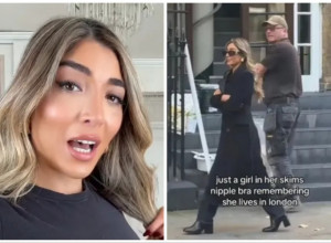 PROŠETALA JE GRADOM U KAPUTU, A SVI MUŠKARCI SU GLEDALI U NJU: Ono što se ispod njega naziralo potpuno ih je izbezumilo(FOTO+VIDEO)