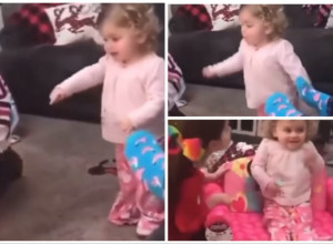 OVAKO IZGLEDA ČISTA SREĆA: Radost ove devojčice i zahvalnost koju je pokazala lepšaće vam nedelju (VIDEO)