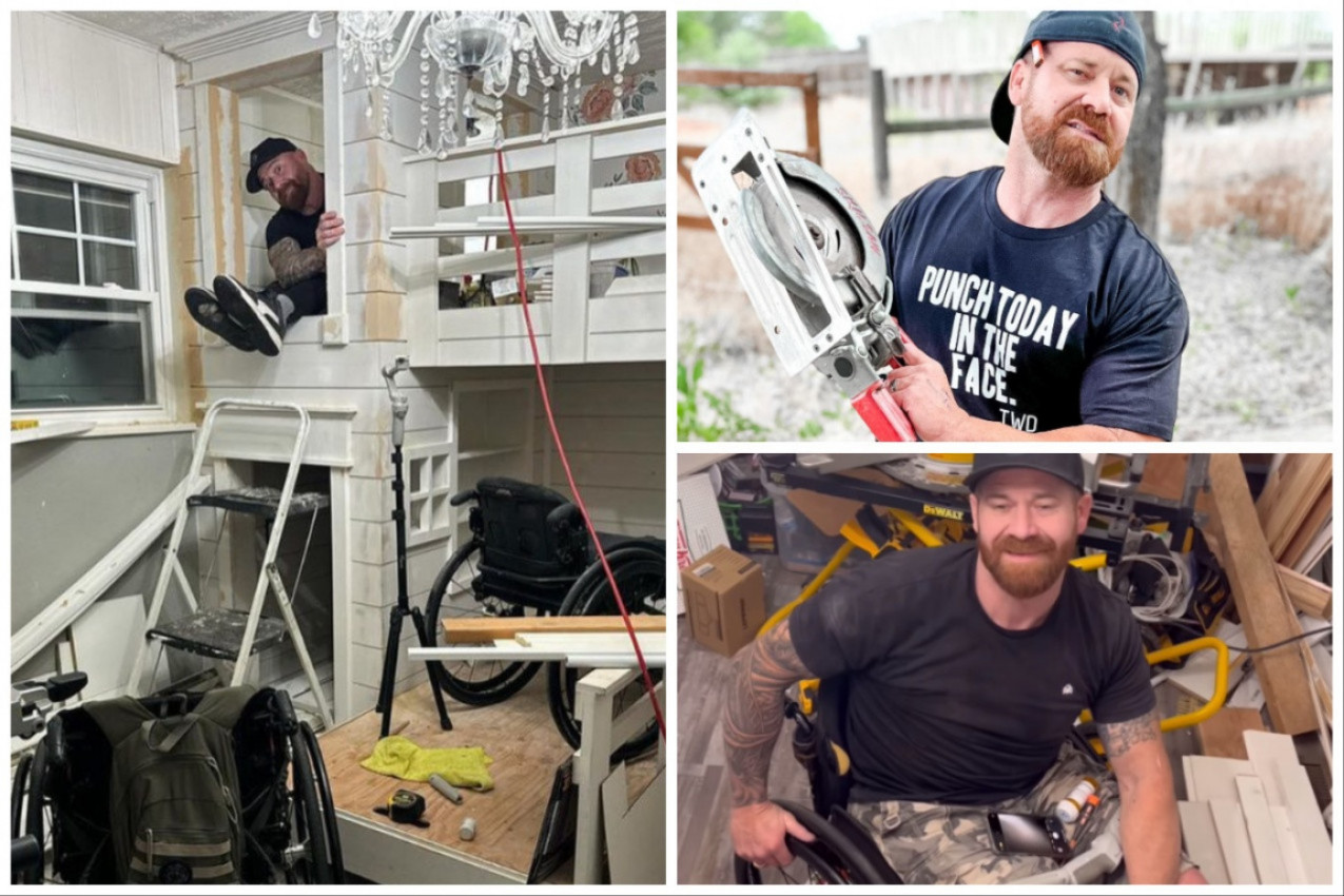 SCENA KOJA JE RASPLAKALA MILIONE LJUDI: Tata u invalidskim kolicima rešio je da obraduje ćerke, ono što je uradio sve je ostavilo bez reči! (FOTO+VIDEO)