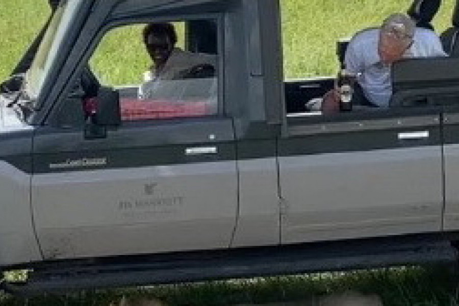 SAFARI TURISTI SU ZASTALI NA TREN, A ONDA SU ISPOD KOLA UGLEDALI ŠOKANTAN PRIZOR: Ono što je vozač uradio izazvao je burnu reakciju (VIDEO)