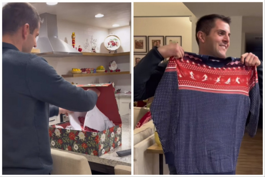 BIO JE VIDNO RAZOČARAN ŽENINIM POKLONOM: A onda je usledio preokret kome se nije nadao i ispunjenje želje iz detinjstva! (FOTO+VIDEO)