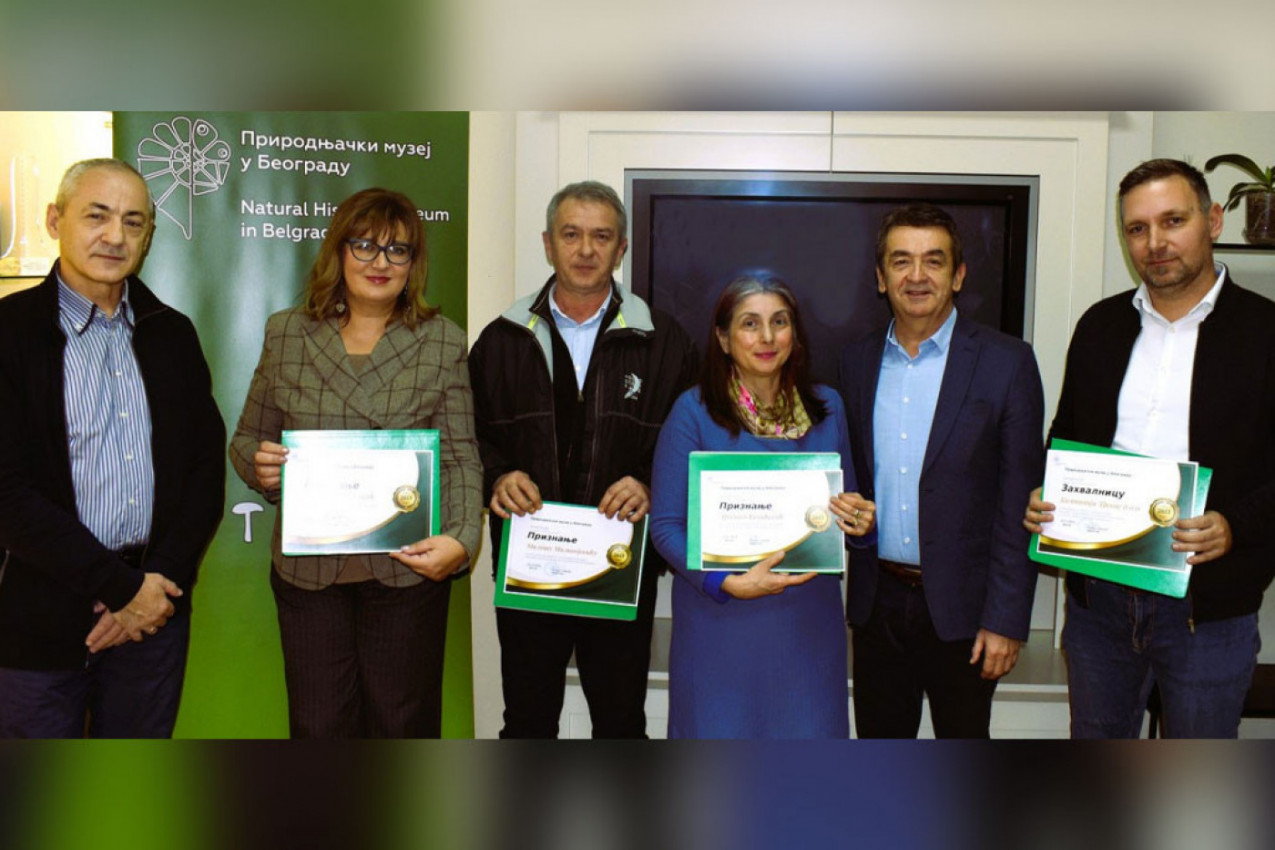 Dodeljena godišnja nagrada Prirodnjačkog muzeja