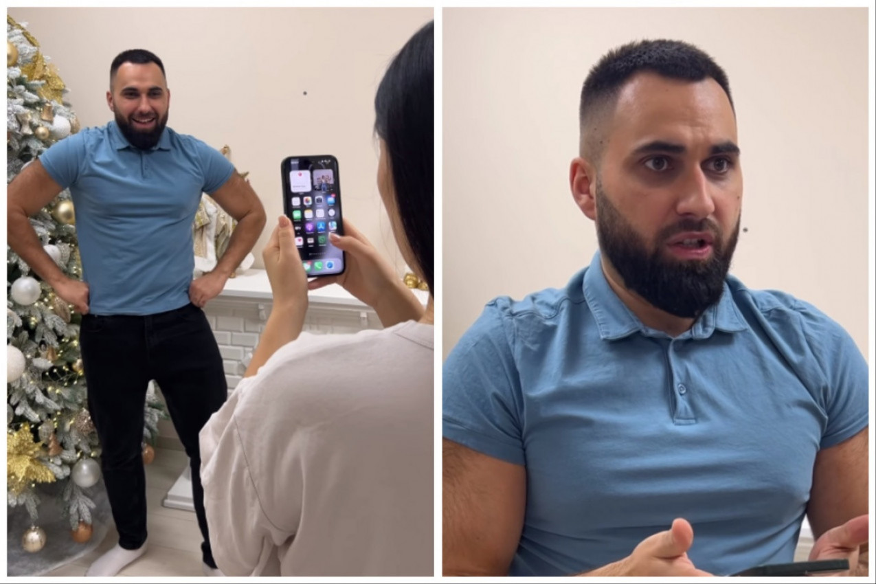 DAO JE SUPRUZI TELEFON KAKO BI GA FOTOGRAFISALA PORED JELKE: Nećete verovati čega se dosetila ova žena i šta je uradila! (FOTO+VIDEO)