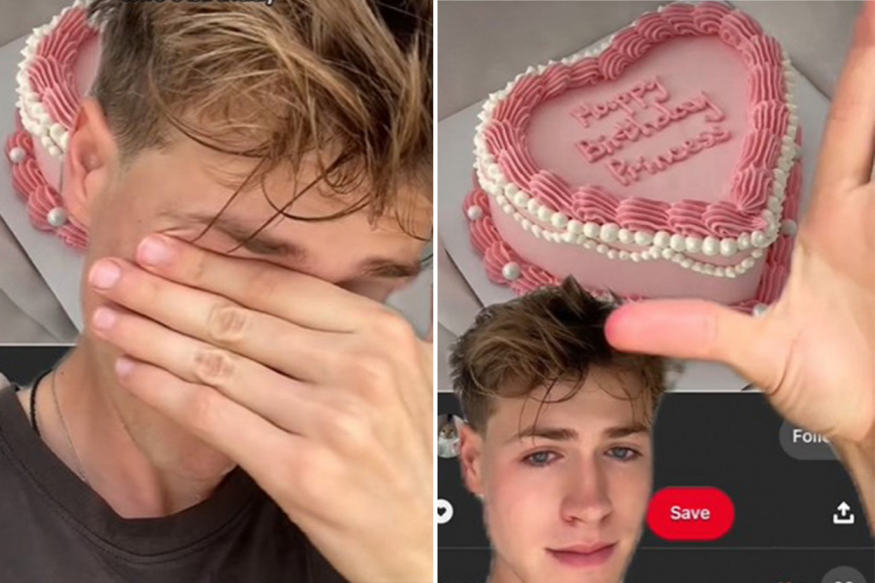 HTEO DA OBRADUJE ŽENU ZA ROĐENDAN, PA DAO 15.000 ZA TORTU: Kad je video šta je stiglo, plakao je na sav glas (VIDEO)