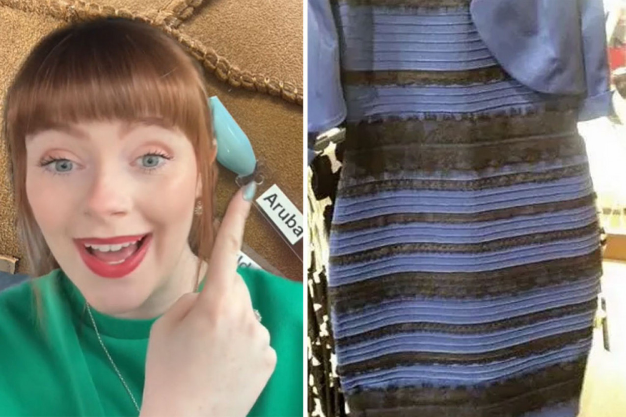 DA LI SU OVO PLAVI ILI ZELENI NOKTI? Zaboravite na haljinu o kojoj je ceo svet pričao, imamo novo pitanje koje je izazvalo burne debate (VIDEO)