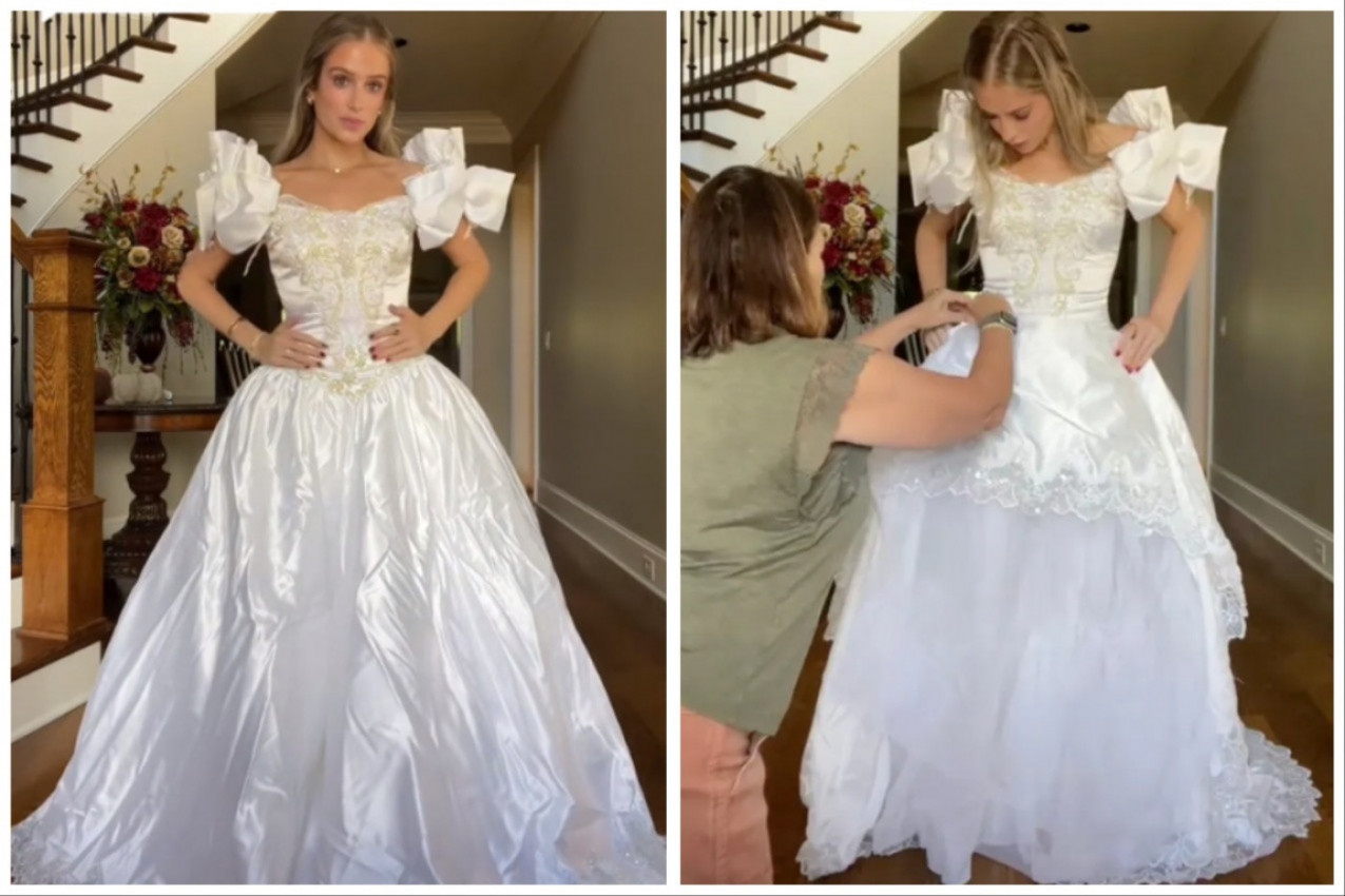 SARA JE PREPRAVILA MAMINU VENČANICU, OVOJ REAKCIJI SE NIJE NADALA: "Kada sam video šta si uradila, pala mi je vilica od užasa!" (FOTO+VIDEO)