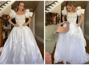 SARA JE PREPRAVILA MAMINU VENČANICU, OVOJ REAKCIJI SE NIJE NADALA: "Kada sam video šta si uradila, pala mi je vilica od užasa!" (FOTO+VIDEO)