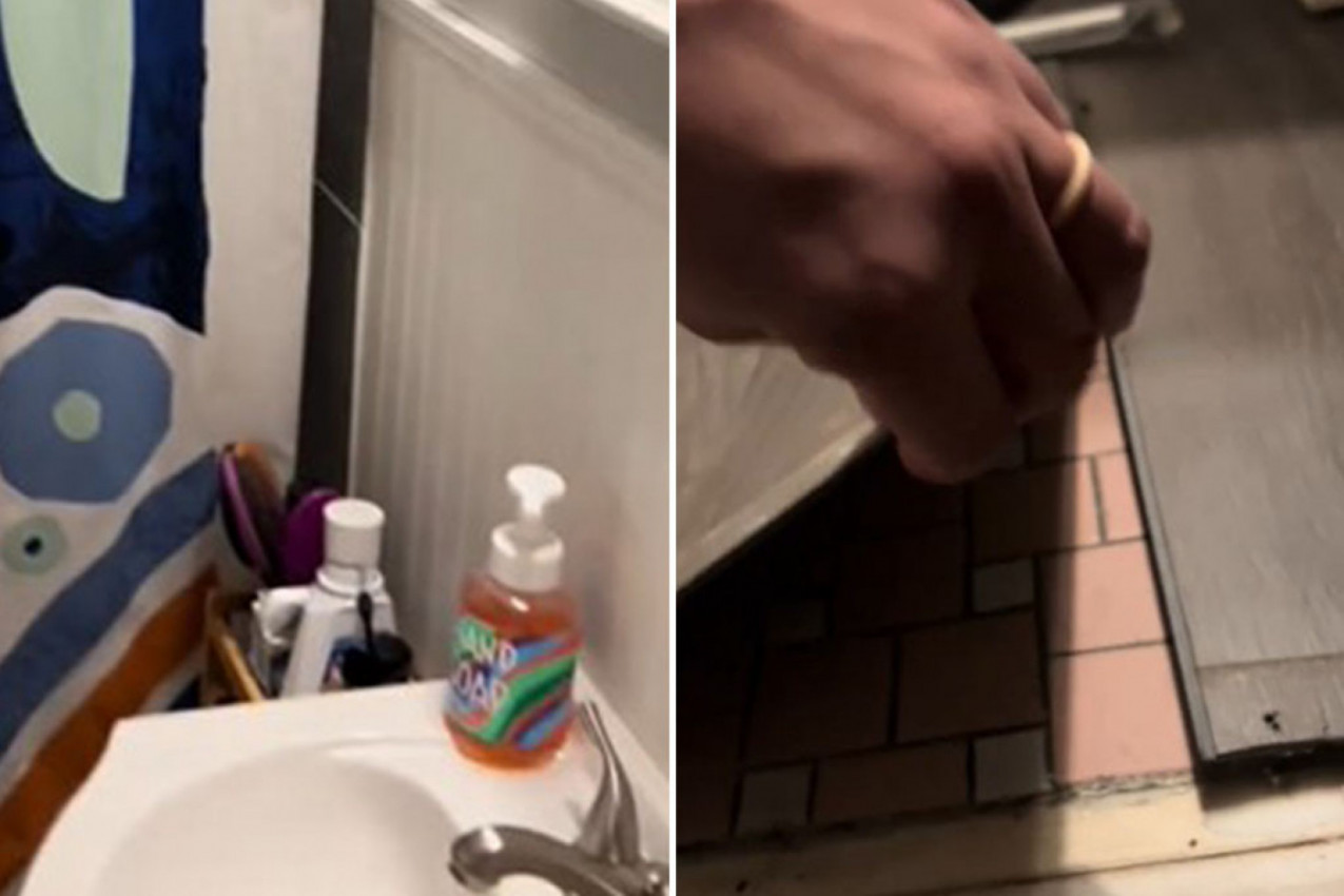 SKINULA JE POD U KUPATILU I OSTALA U ŠOKU: Ono što je našla ispod ostavilo je bez reči, ovako nešto nije očekivala! (VIDEO)