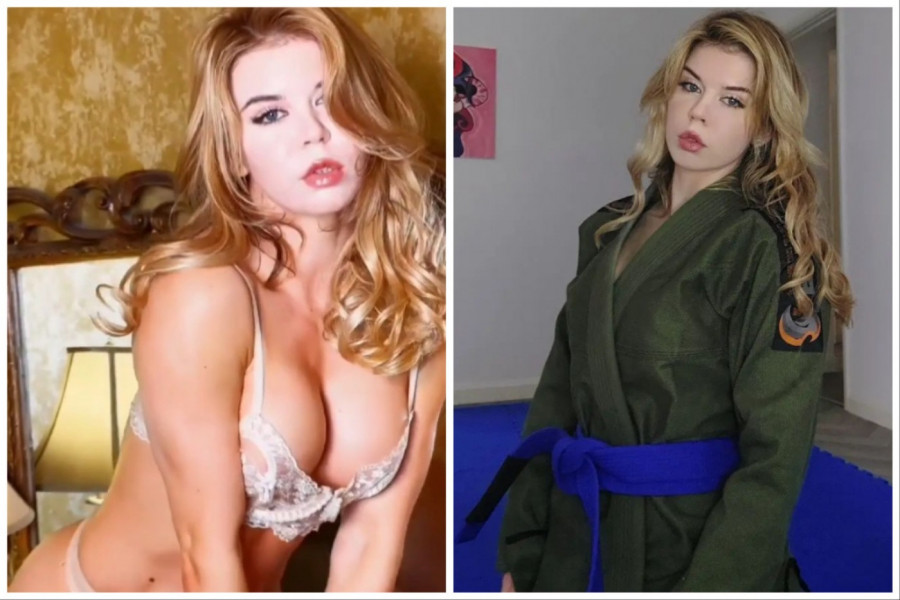 OVA DOMINO DAMA ZARAĐUJE RVANJEM SA STARCIMA U MINIJATURNOM DONJEM VEŠU: "Penzioneri su ti koji mogu da priušte moje usluge, samo od jednog zarađujem 20.000 evra godišnje!" (FOTO+VIDEO)