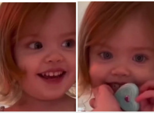 DIVILA SE LEPOTI DEVOJČICE NA TATINOM TELEFONU: Njena reakcija kad je shvatila ko je u pitanju postala je hit na mrežama!(FOTO+VIDEO)