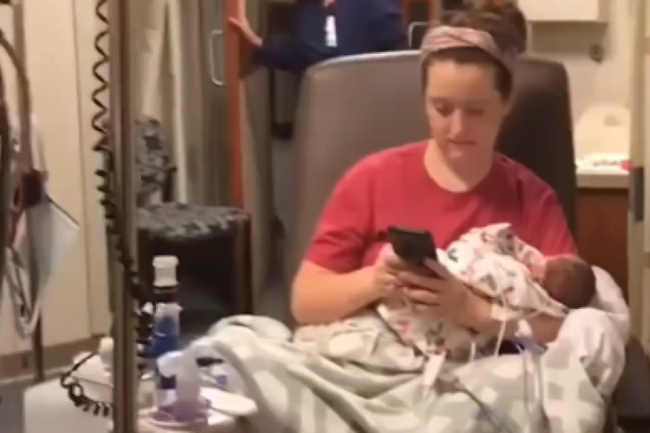 BILA JE RAZDVOJENA OD SUPRUGA 7 MESECI TOKOM TRUDNOĆE: Tik pred porođaj saznala je vesti o svom vojniku zbog koje ceo internet plače (VIDEO)