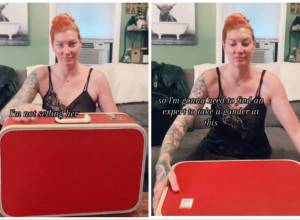 KUPILA JE STARINSKI KOFER ZA SAMO 12 EVRA: Smrdeo je na trulež, otvorila ga je i zanemela je od šoka kad je ugledala blago! (VIDEO)