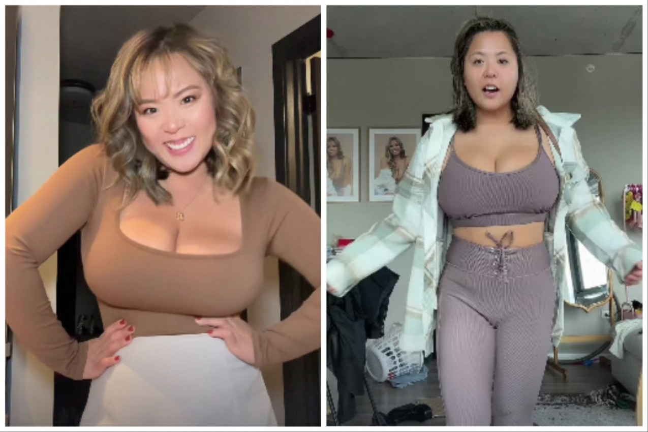 LEPOTICA BUJNIH GRUDI IMALA JE PEH USRED RESTORANA: Haljina je popustila pred oblinama, svi su gledali u njene grudi (FOTO+VIDEO)