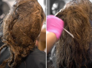 TRI GODINE SE NIJE OČEŠLJALA: Ovakva se pojavila kod frizerke, a ona je uradila neverovatnu stvar! (VIDEO)