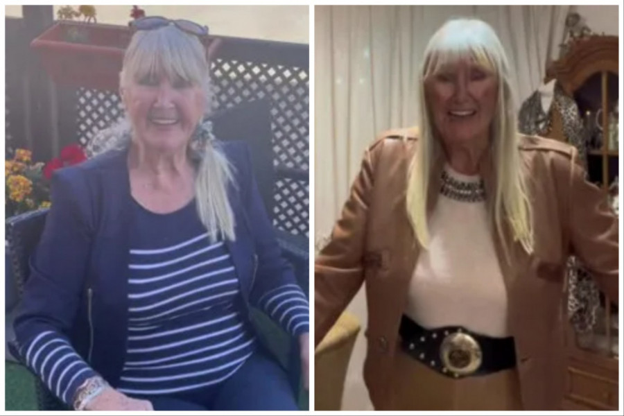 BAKA U DESETOJ DECENIJI PRATI MODNE TRENDOVE: Obožava kožu i otkriva trik kako da izgledate mlađe! (FOTO+VIDEO)