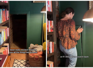 RENOVIRALA JE STARU VIKENDICU I OTKRILA SKRIVENA JEZIVA VRATA: Bojažljivo ih je otvorila i pokazala šta se krije iza njih, sad razmišlja da ih zazida! (FOTO+VIDEO)