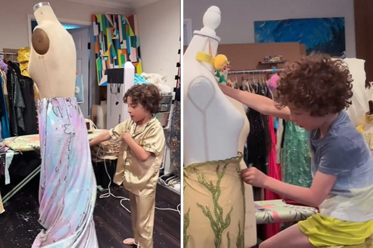 ALEKSANDAR IMA SAMO SEDAM GODINA I POSEBAN DAR: Kad ljudi vide šta je u stanju da uradi, ostaju bez teksta! (VIDEO)