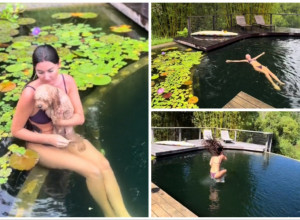 SOFI SE KUPA S PUNOGLAVCIMA I VODENIM MAJMUNIMA: Njen snimak izazvao je burne polemike na mrežama! (VIDEO)