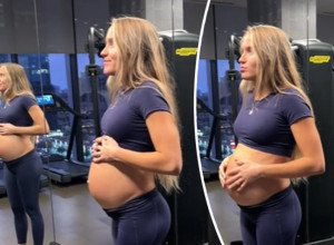 SNIMAK KOJI JE ŠOKIRAO LJUDE NA MREŽAMA: U sekundi njen trudnički stomak je samo nestao! (VIDEO)