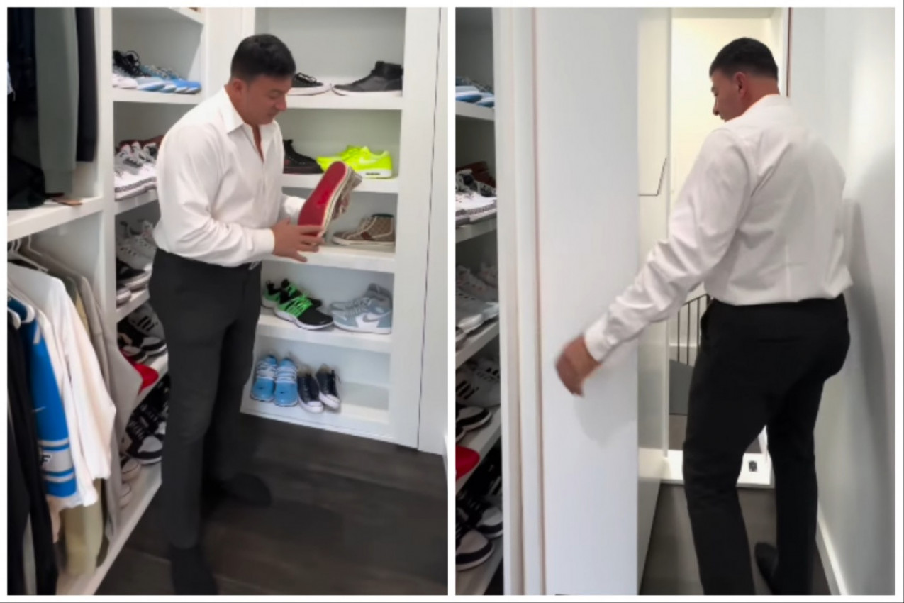 OTVORIO JE TAJNA VRATA IZA CIPELARNIKA: Ono što se nalazilo s druge strane niko nije očekivao! (VIDEO)