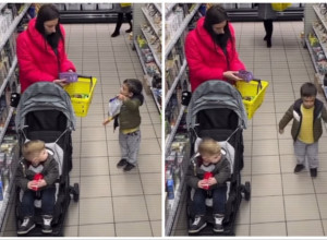 MAMA JE ODBILA DA SINU KUPI SLATKIŠ, ON JE NAPRAVIO SCENU: Njena reakcija je savršena lekcija za sve roditelje! (VIDEO)