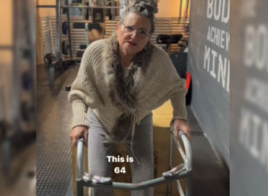 TEREZA JE ODBACILA HODALICU I USTALA: Ljudi na mrežama u neverici su gledali šta radi ova baka! (FOTO)