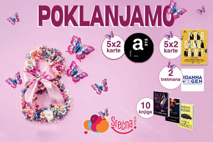 SREĆNA REPUBLIKA DELI POKLONE ZA DAN ŽENA: Zajedno stvaramo najlepše uspomene!