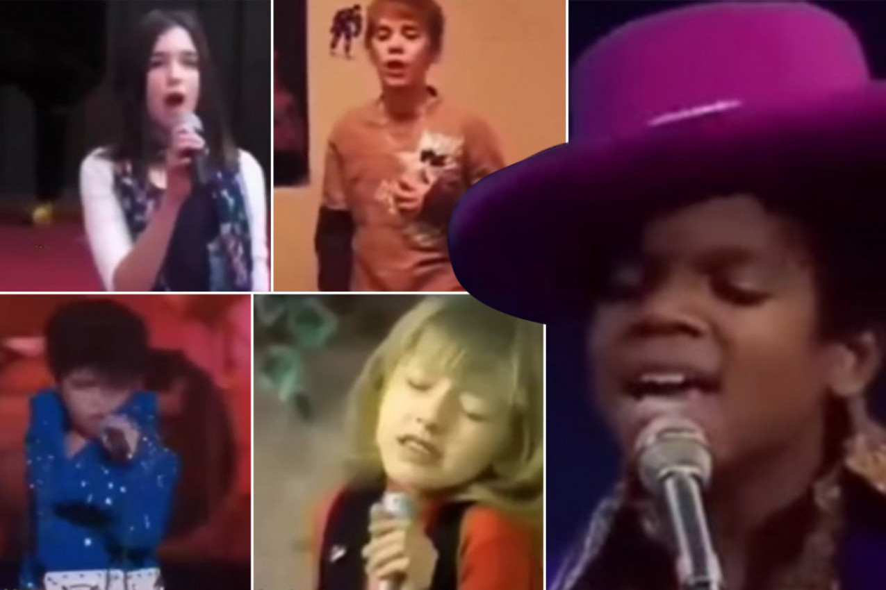 DA LI IH PREPOZNAJETE? Velike zvezde su od malih nogu volele mikrofon i scenu (VIDEO)