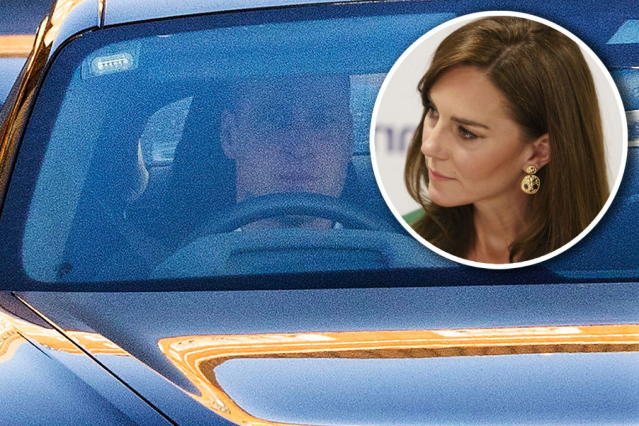 KEJT MIDLTON I PRINC VILIJAM USLIKANI U AUTOMOBILU: Da li to dvor "gasi vatru" posle skandala sa fotografijom? (FOTO)