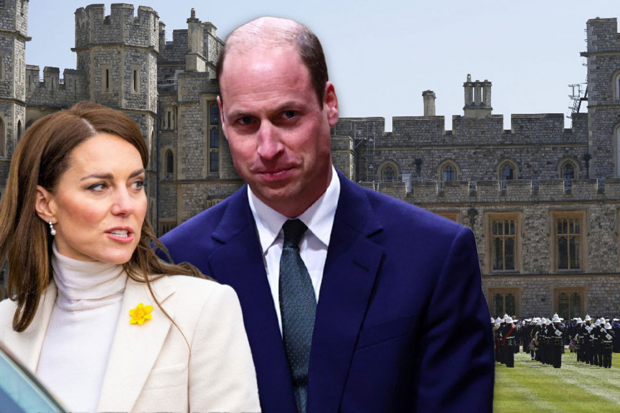 KEJT BEZ BURME, PRINC VILIJAM SMRKNUT, A PALATA ĆUTI:  Drami na britanskom dvoru se ne nazire kraj (FOTO)