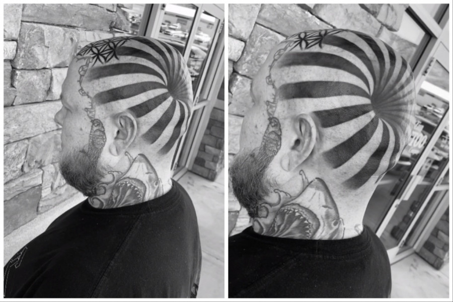 NJEGOVA TETOVAŽA JE POSTALA INTERNET SENZACIJA: Svi su bili šokirani rupom u glavi, a onda je on otkrio o čemu se radi! (FOTO+VIDEO)