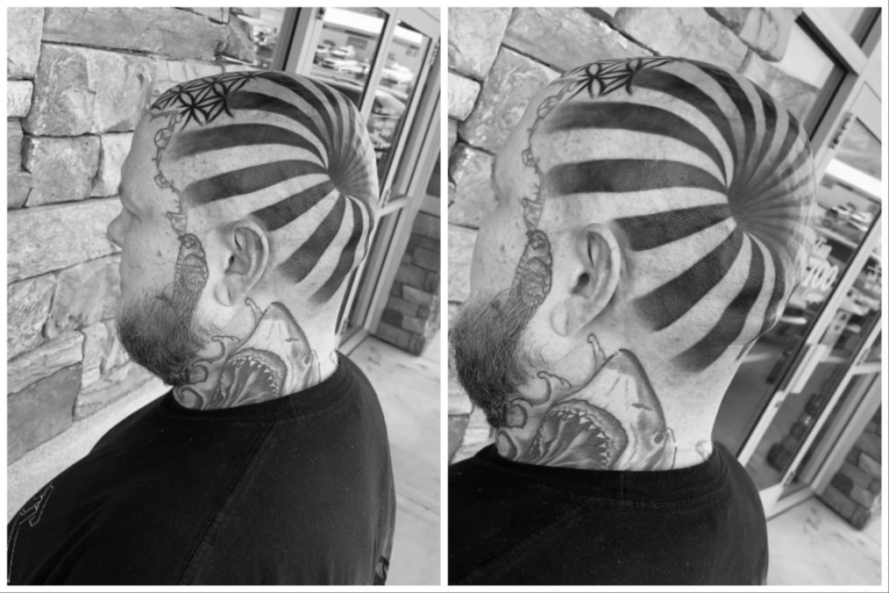 NJEGOVA TETOVAŽA JE POSTALA INTERNET SENZACIJA: Svi su bili šokirani rupom u glavi, a onda je on otkrio o čemu se radi! (FOTO+VIDEO)