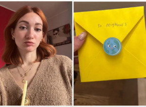 ŽALILA SE KOMŠIJAMA ZBOG BUKE KOJU REDOVNO PRAVE: Deca su joj poslala pismo koje ju je ostavilo u suzama! (FOTO+VIDEO)