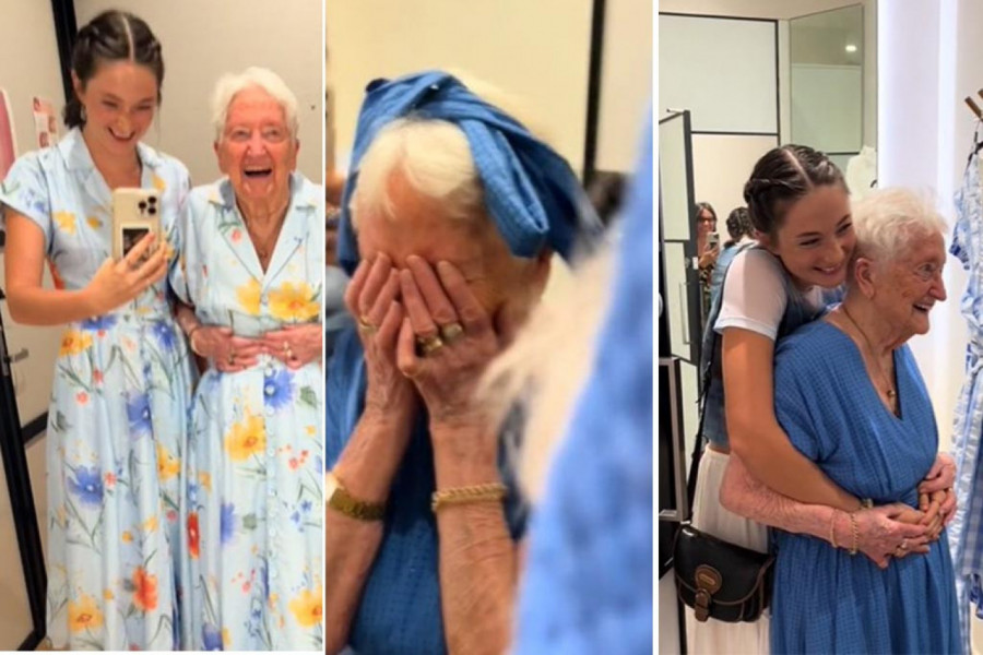 UNUKA JE PRIREDILA IZNENAĐENJE BAKI: O reakciji vremešne starice bruje mreže, nećete verovati šta je uradila! (VIDEO)