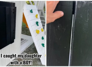 TATA JE OTVORIO PROZOR DEČJE KUĆICE I ZANEMEO: Ovakvom prizoru se nije nadao, a tek da vidite reakciju njegove ćerke! (FOTO+VIDEO)