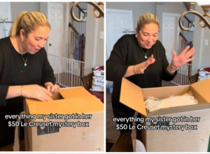 KUPILA JE KUTIJU IZNENAĐENJA ZA SAMO 46 EVRA: Njena vriska je odzvanjala sobom dok je otkrivala vrednost od hiljade evra! (VIDEO)