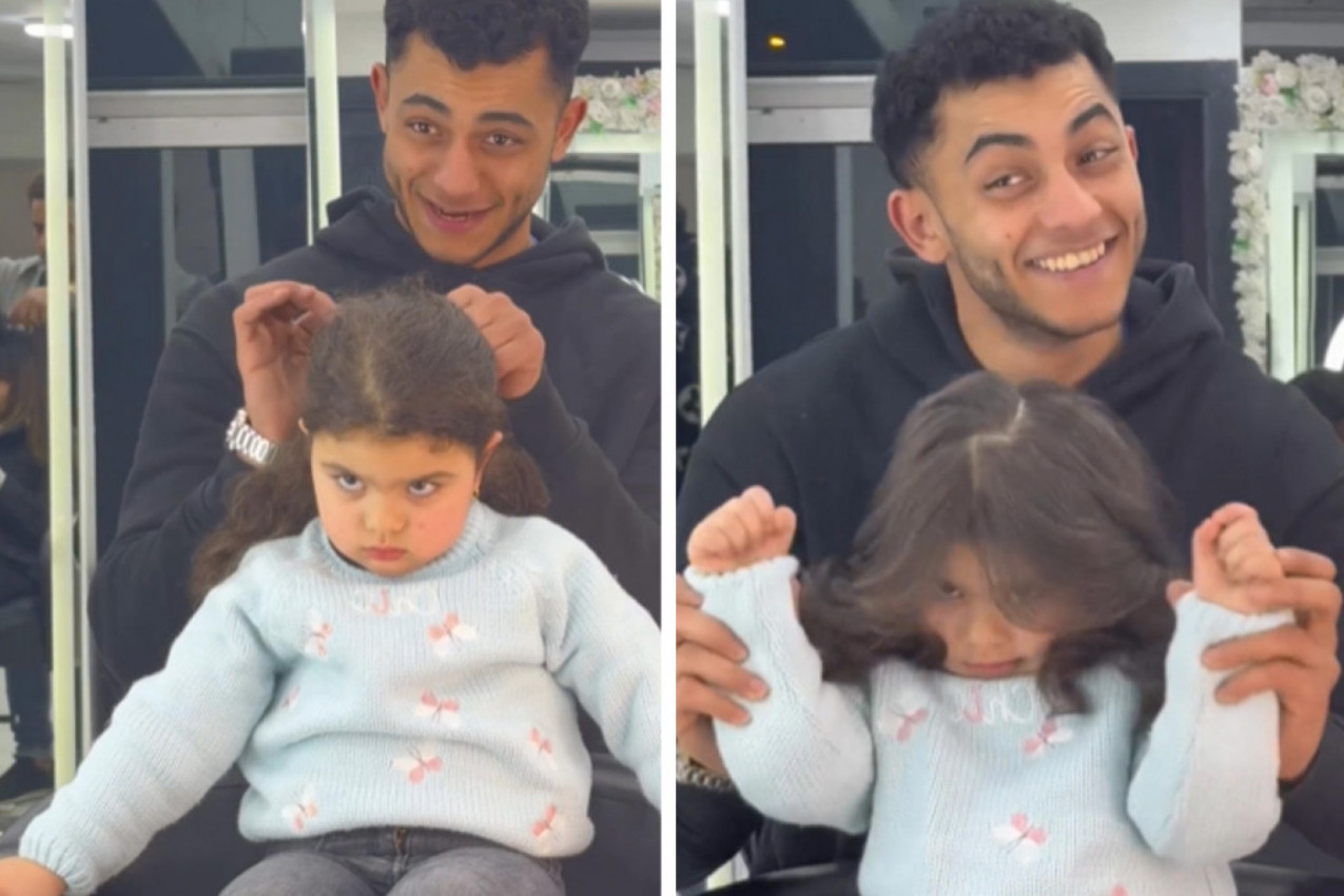 SELA JE NAMRGOĐENA NA FRIZERSKU STOLICU: Frizer je pokušavao da odobrovolji devojčicu, njena reakcija je neprocenjiva! (VIDEO)