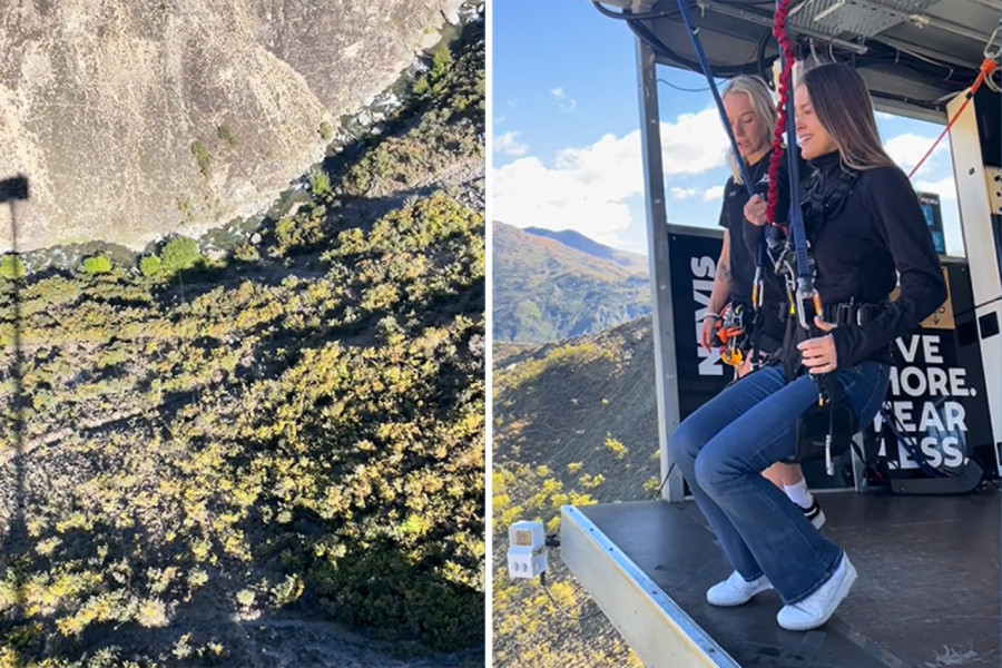 VRISAK JE ODZVANJAO KANJONOM: Devojka je u trenu nestala, sve je zabeleženo snimkom (VIDEO)