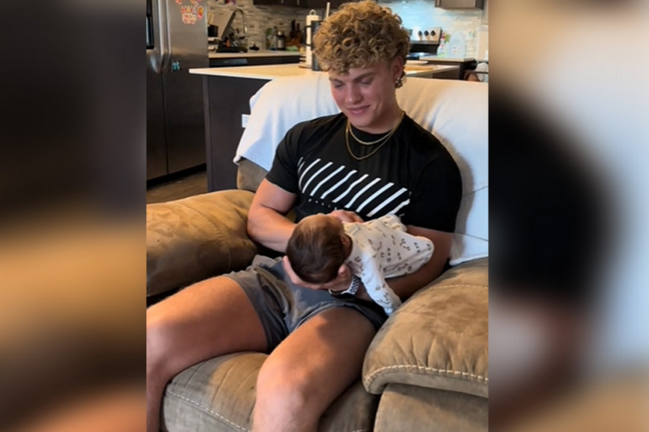 UJAK JE PRVI PUT UZEO SESTRIĆA U NARUČJE: Zbog ove scene devojke su se raznežile, odmah stigle bračne ponude