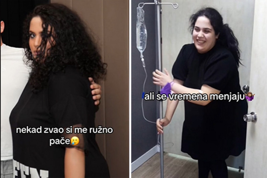 STAŠA JE SMRŠALA 75 KG I PORUČILA OVO BIVŠEM: Govorio joj da je RUŽNO PAČE, a ona sada izgleda kao avion!