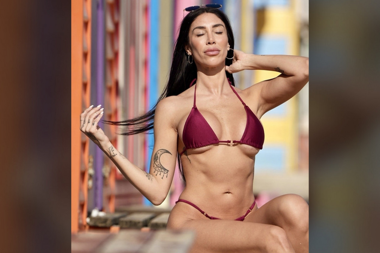 TAMARA NA PLAŽI PODIGLA TEMPERATURU DO MAKSIMUMA: Minijaturni bikini puca pod oblinama (FOTO)