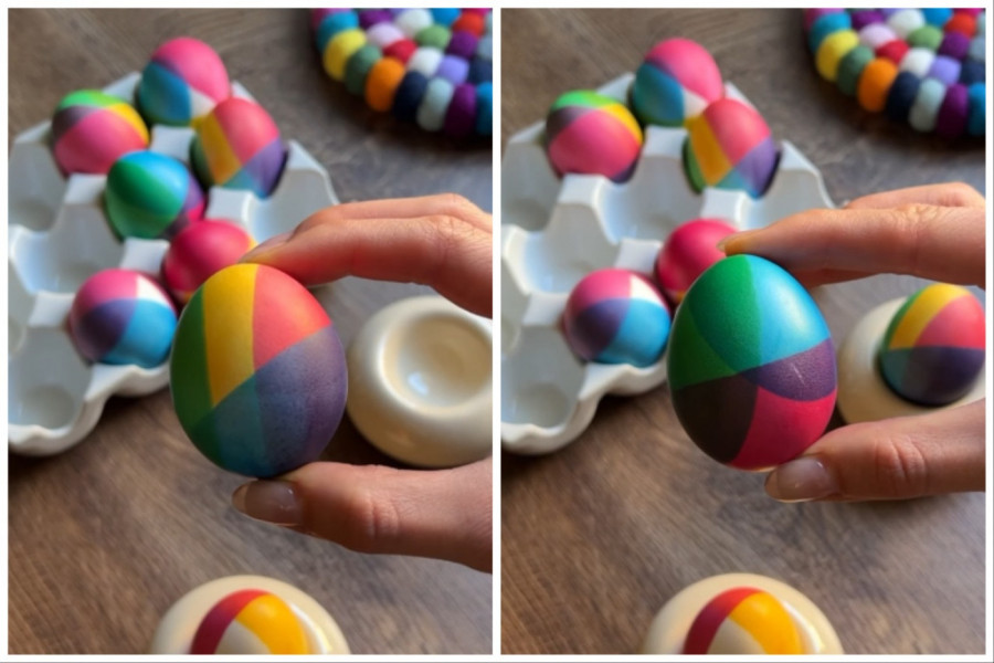NIKAD VIĐENA TEHNIKA FARBANJA JAJA ODUŠEVILA SVE: Radi se brže nego ikad, a imaćete mala umetnička dela na svojoj usršnjoj trpezi