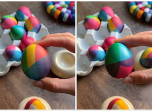 NIKAD VIĐENA TEHNIKA FARBANJA JAJA ODUŠEVILA SVE: Radi se brže nego ikad, a imaćete mala umetnička dela na svojoj usršnjoj trpezi
